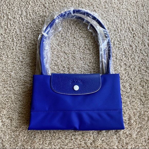 Longchamp Le Pliage Club Tote Cobalt NWT - Picture 2 of 10